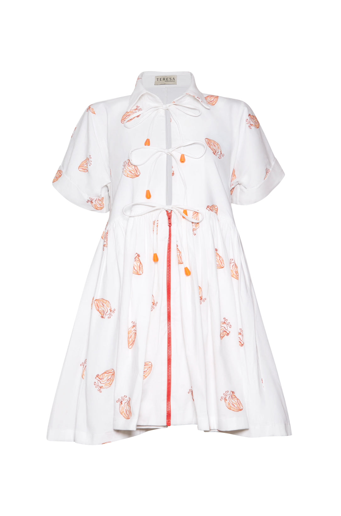 Embroidered Fiji Dress