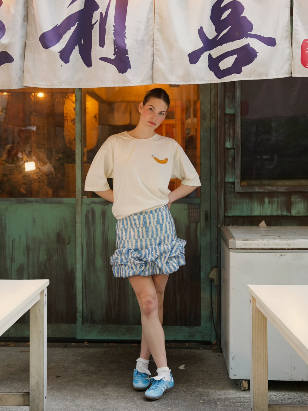 Cloudy skirt